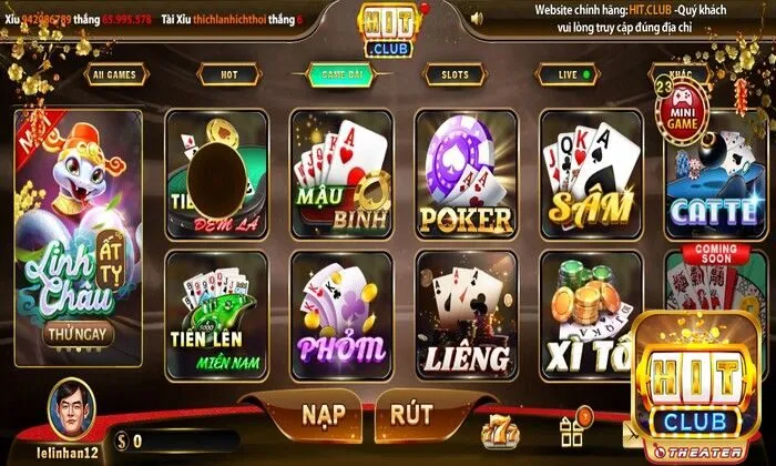 Cách đánh bài tiến lên luôn thắng - Mẹo và chiến thuật 4 Chọn chơi Bài tiến lên trong mục Game bài