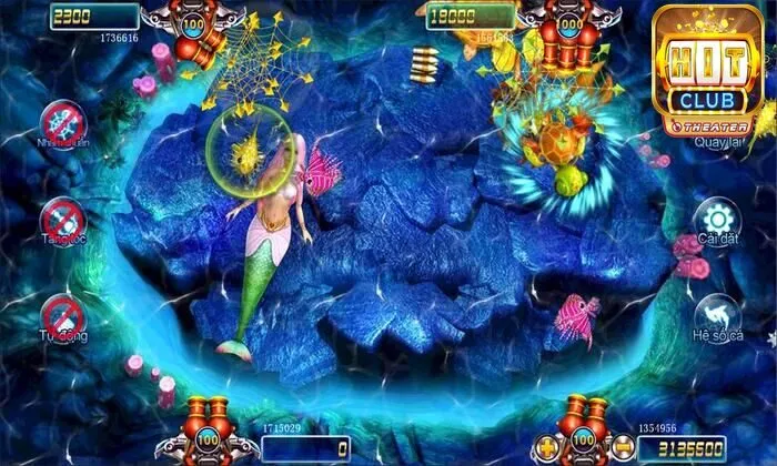 Bắn cá đổi thưởng - Chinh phục đại dương tại Hitclub 3 Anh em tham gia trải nghiệm bắn cá đổi thưởng Tỷ Phú Đại Dương đa tính năng